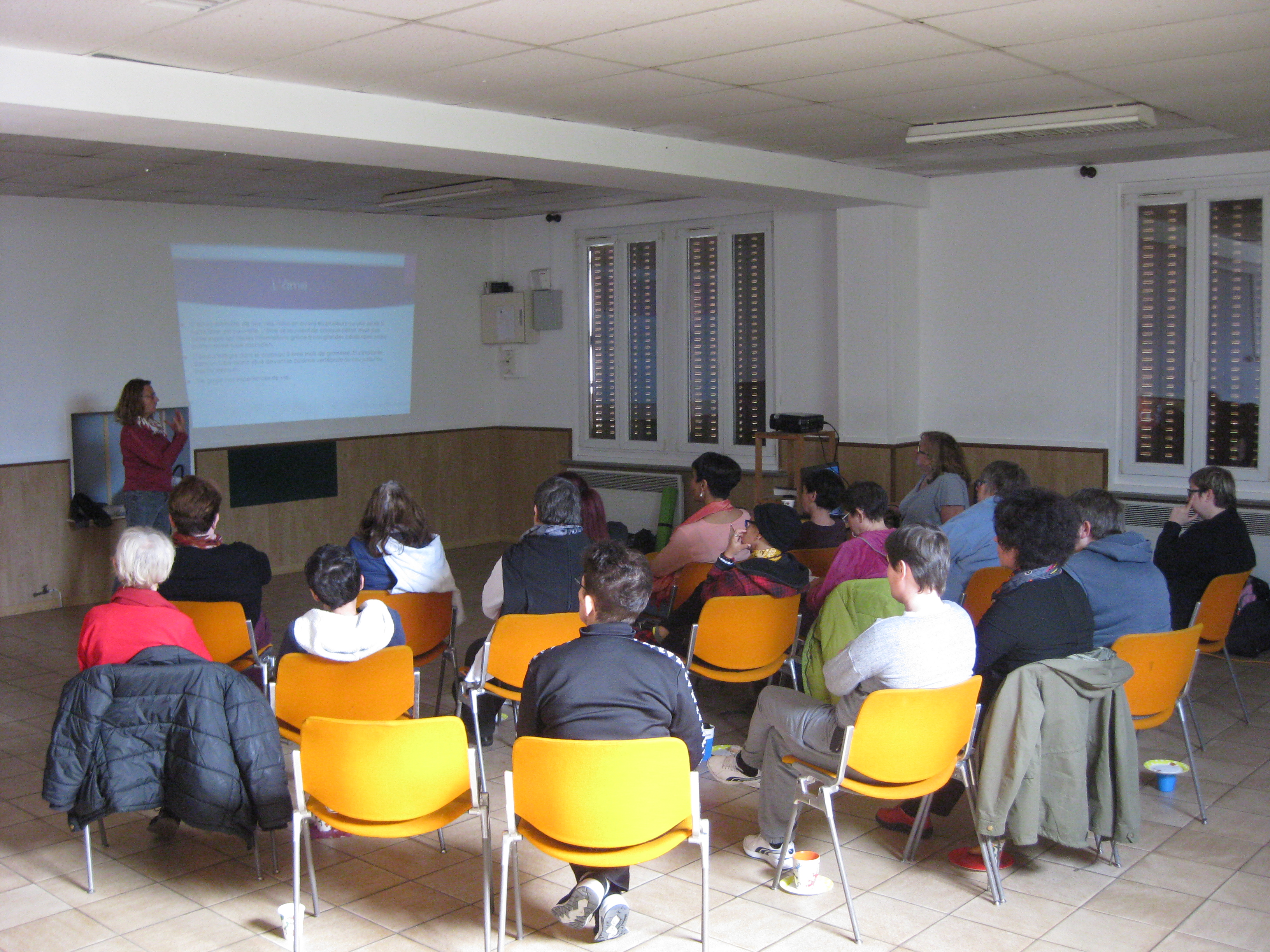 Cours en énergétique et cours de relaxation