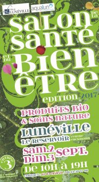 Affiche salon Santé et Bien-Être Lunéville 2017